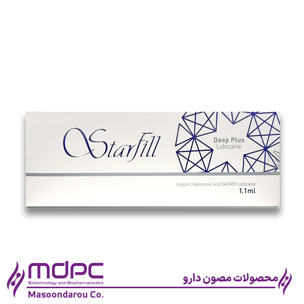 Starfill 5 فیلر هیالورونیک اسید استارفیل مصون دارو