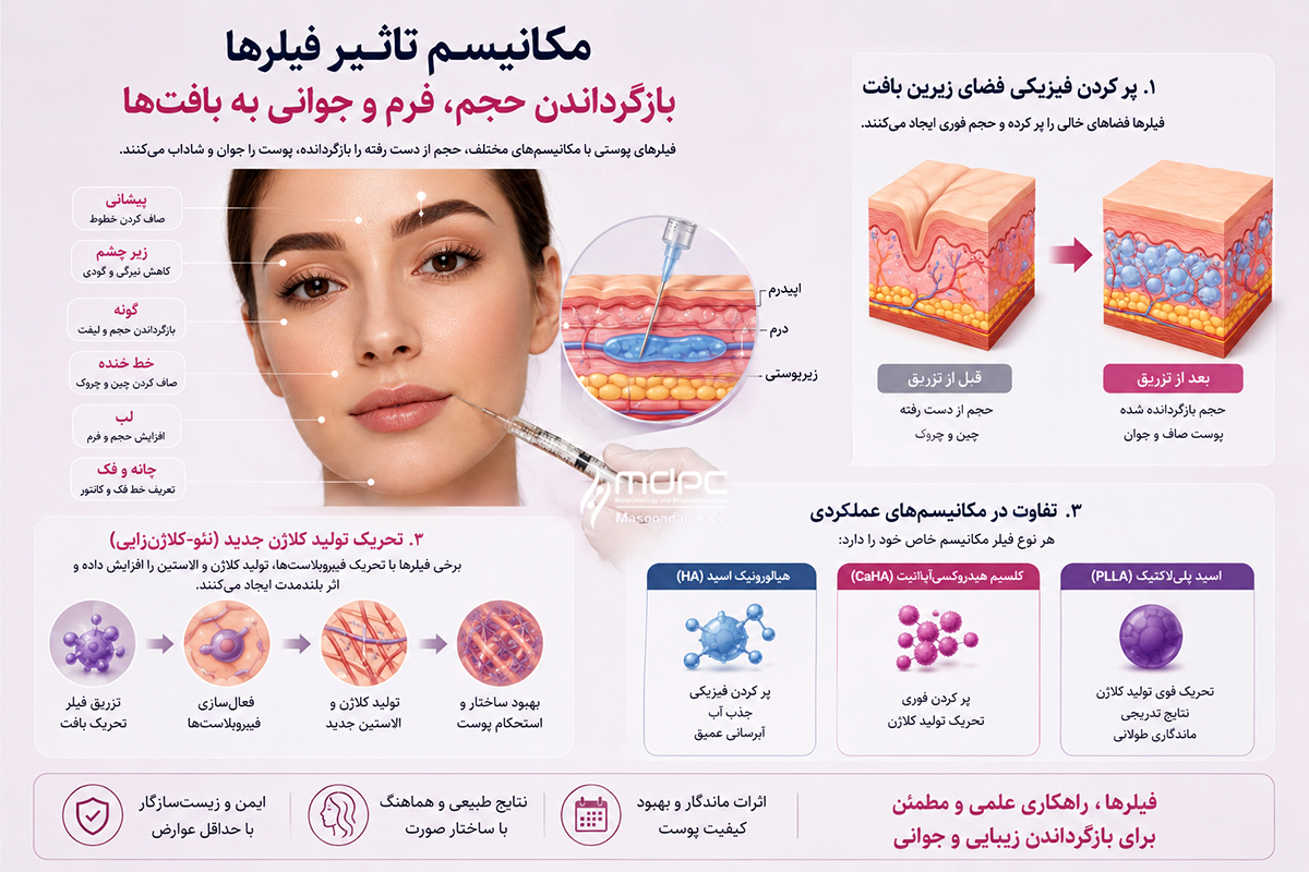 مکانیسم تاثیر فیلر