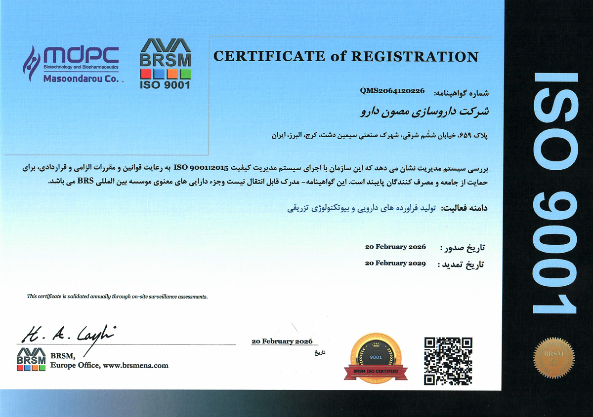 iso 9001 فارسی